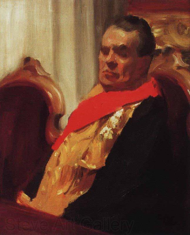 Boris Kustodiev Portrait of president of the Russian Historian Society France oil painting art